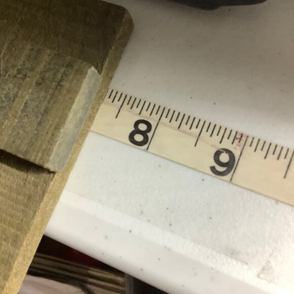 Rustic Wooden Welcome Sign Galvanized Metal Pig Design & Rope Hanger 12”x7” - Picture 5 of 5